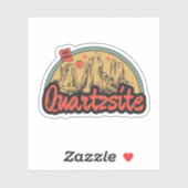 Quartzsite, Autocollant Arizona (Feuille)