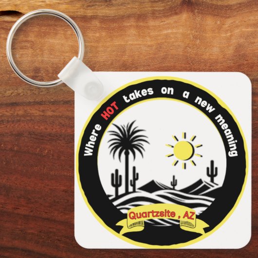 Quartzsite Keychain (Voorkant)
