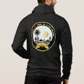 Quartzsite zippered Hoodie (Achterkant)