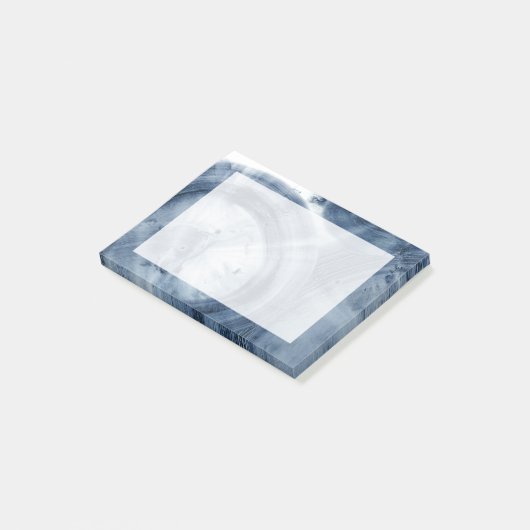 Quasars - Inky Blue Circles Post-it® Notes (Schuin)