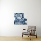 Quasars - Inky Blue Circles Wandkleed (In Situ (horizontaal))