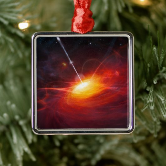 Quasars. Metalen Ornament (Boom)