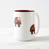 Quasimodo-Mok Tweekleurige Koffiemok (Voorkant rechts)