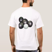 Quatre Bowles De Pelouse Et Jack, Tshirt Unisex (Dos)