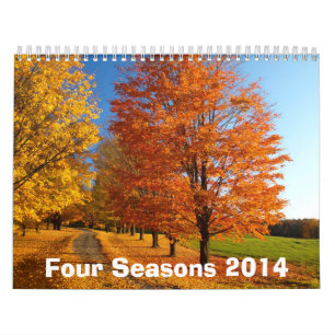 Quatre calendrier des saisons 2014