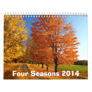 Quatre calendrier des saisons 2014