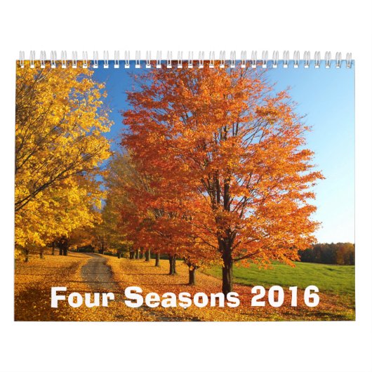 Quatre calendrier des saisons 2016 (Protection)