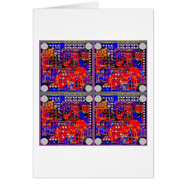 Quatre cartes électronique (PCB) (Devant)
