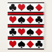 Quatre combinaisons de cartes (Dos)