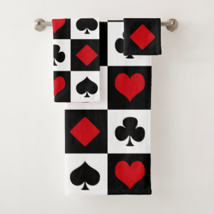 Quatre costumes de carte