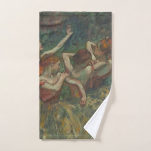 Quatre danseuses, peinture impressionniste, Edgar