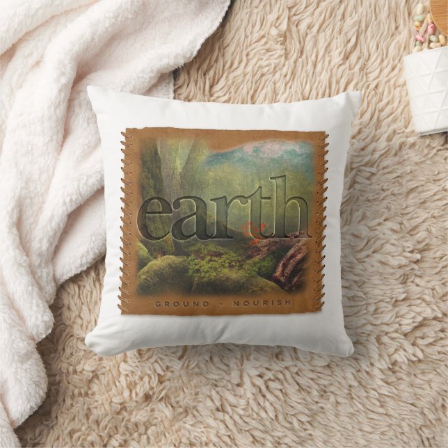Quatre Éléments - Terre - Oreiller (Couverture)