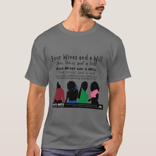 Quatre femmes et un T-shirt Unisex à volonté (Devant)