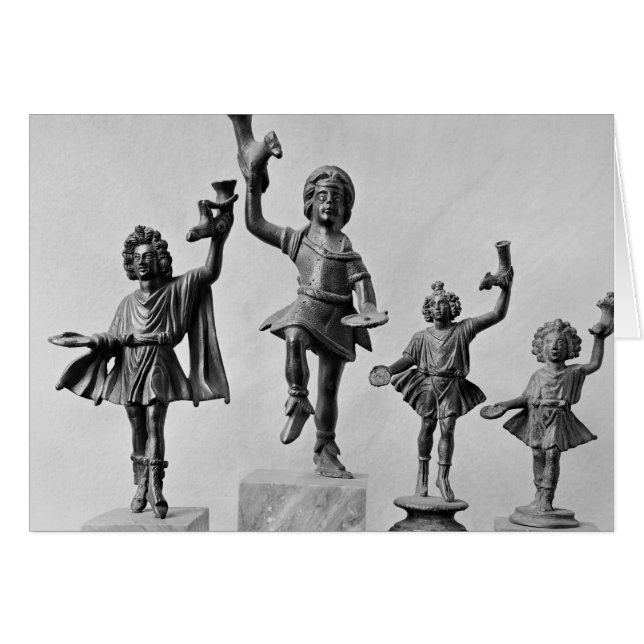 Quatre figures de Lar (Devant horizontal)