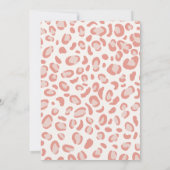 Quatre Filles toujours sauvages Invitation d'anniv (Dos)