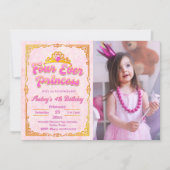 Quatre fois princesse - Invitation d'anniversaire (Devant)