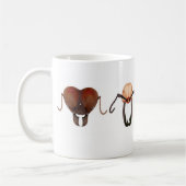 Quatre fourmis sur une tasse (Gauche)