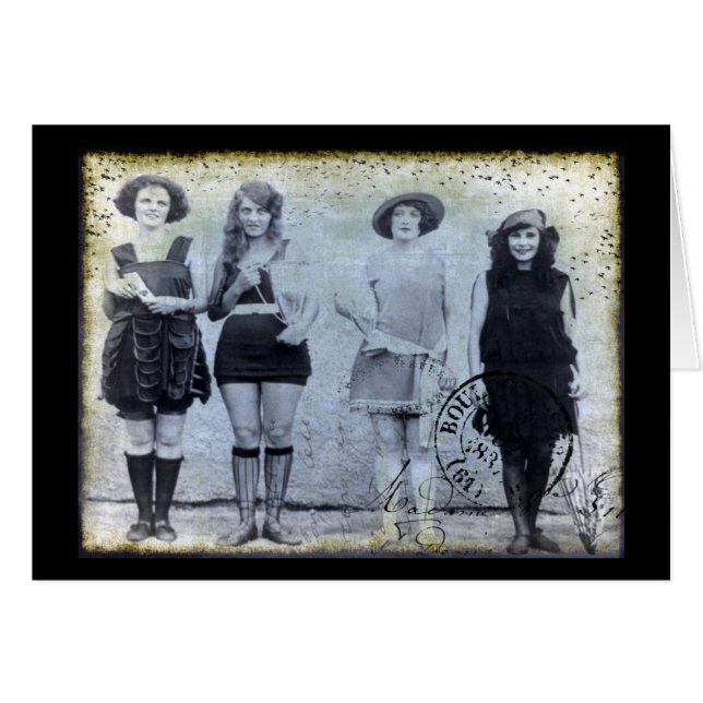 Quatre gagnants du concours de beauté (Devant horizontal)