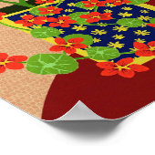 Quatre heures et Poster du Nasturtium (Coin)