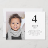 Quatre invitations de photos de paysage (Devant)