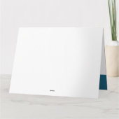 QUATRE Lettres Photo Filles roses 4e Carte Anniver (Dos)