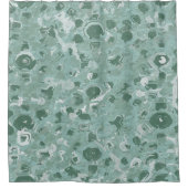 Quatre nuances de vert rideau de douche Abstraite (Devant)
