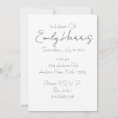 Quatre photos, classe de la carte de fête de fin d (Dos)