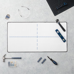Quatre rectangles en bleu