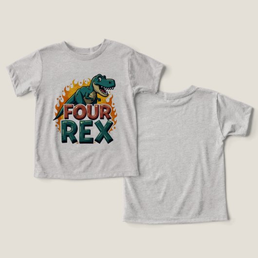 Quatre Rex : Roaring in Four! (Design Recto & Verso)