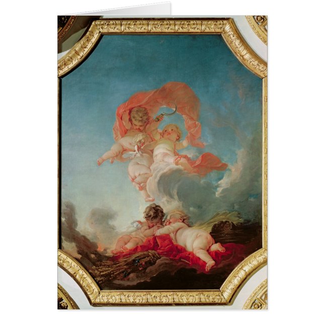 Quatre saisons dans Salle du Conseil - été (Devant)