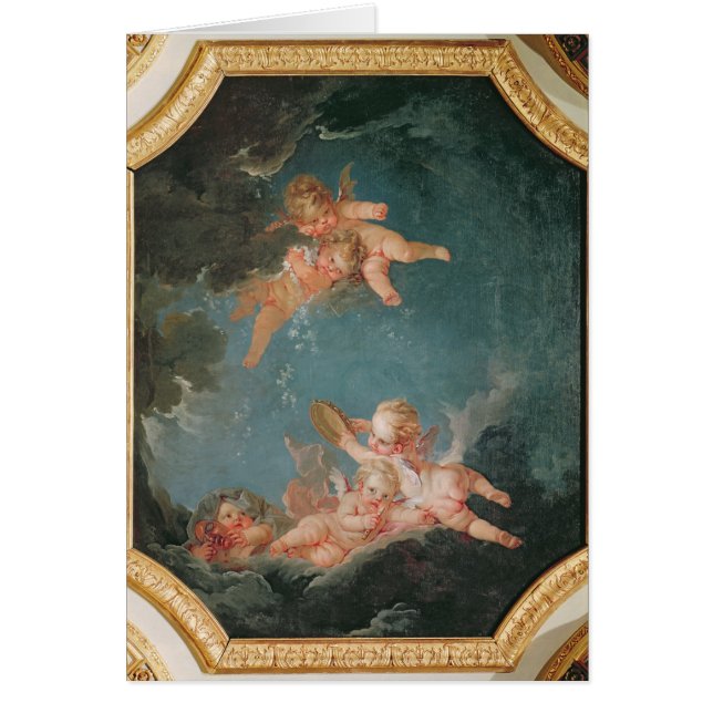 Quatre saisons dans Salle du Conseil - hiver (Devant)