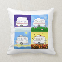 Quatre saisons de coussin de fripouille