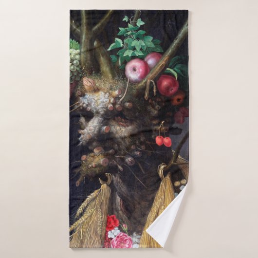 Quatre saisons en une tête, Arcimboldo (Serviette de bain)