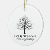 Quatre Saisons Total Paysage Ornement de vacances (Gauche)