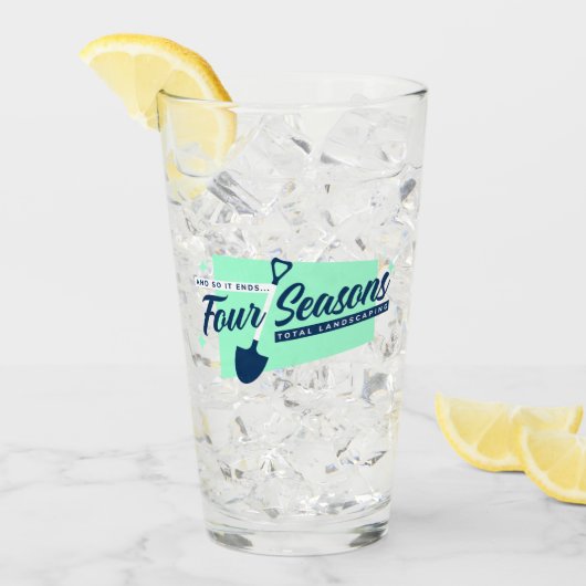 Quatre saisons Total Paysage Verre de bière (Devant glace)
