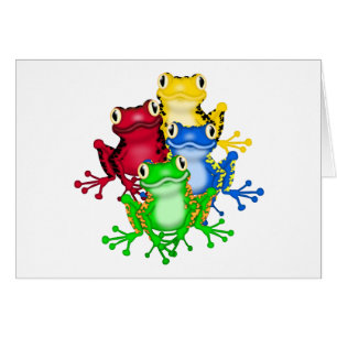 Quatre T-shirts et cadeaux de grenouilles