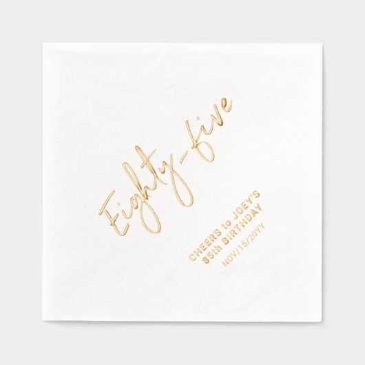 Quatre-vingt - cinq | Fête du 85e anniversaire mod (Recto)