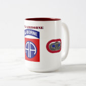 quatre-vingt-deuxième TASSE AÉROPORTÉE (Devant droit)