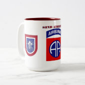 quatre-vingt-deuxième TASSE AÉROPORTÉE (Devant gauche)