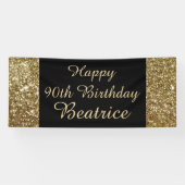 Quatre-vingt-dixième bannière de fête (Horizontal)