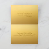 quatre-vingt-dixième Carte de voeux de citation de (Intérieur)