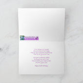 Quatre-vingt-quinzième carte de voeux heureuse (Intérieur)