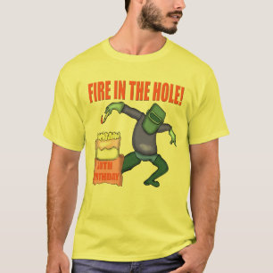 quatre-vingtième T-shirt de cadeaux d'anniversair