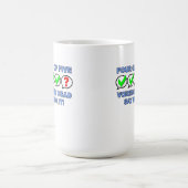 Quatre Voix Sur Cinq Mug Drôle (Centre)