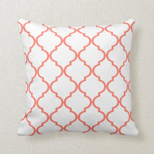 Quatrefoil doe-het-zelf KIES JE EIGEN KLEUR perz Kussen
