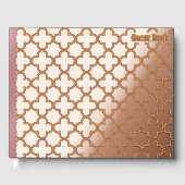 Quatrefoil Gastenboek (Voorkant)