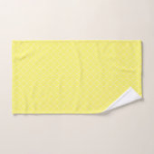 Quatrefoil jaune (Serviette à main)