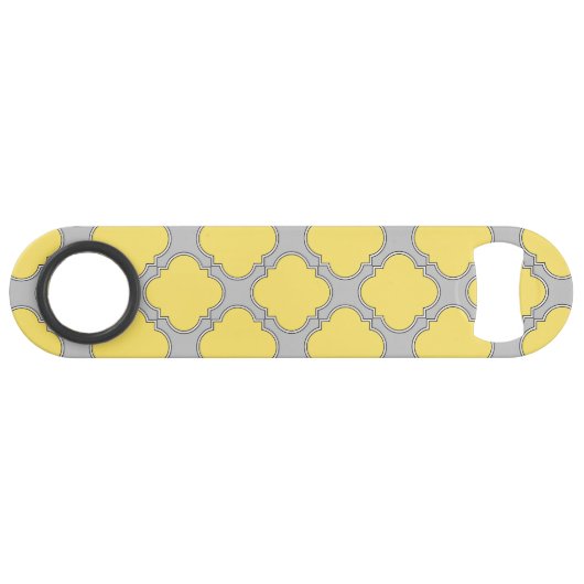 Quatrefoil jaune et gris (Devant (Horizontal))