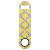 Quatrefoil jaune et gris (Devant)