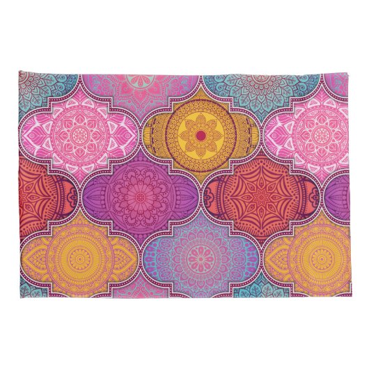 Quatrefoil Kussensloop (Achterkant-Rechts)